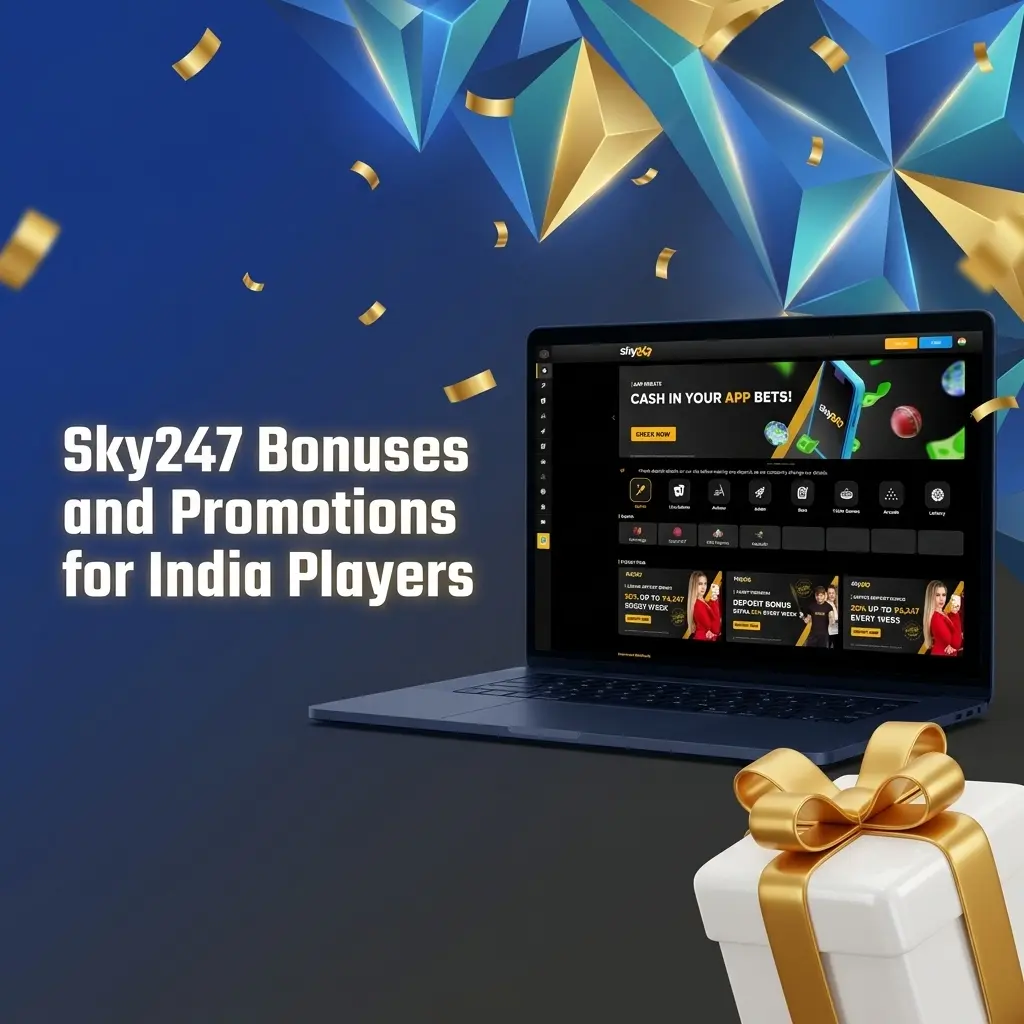Sky247 24% cashback welcome bonus up to 10,247 INR for India players - casino promotions overview
