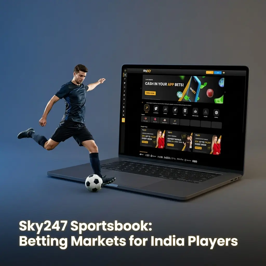 Sky247 sportsbook betting markets for India players covering cricket, football, kabaddi, tennis, basketball and more